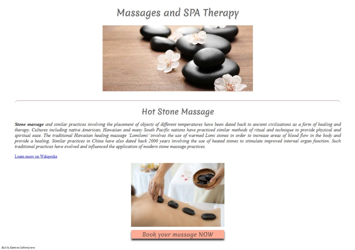 SPA - Landing Page